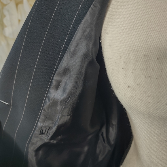 Tahari Arthur S Levine PinStriped Petite Blazer - Picture 11 of 16